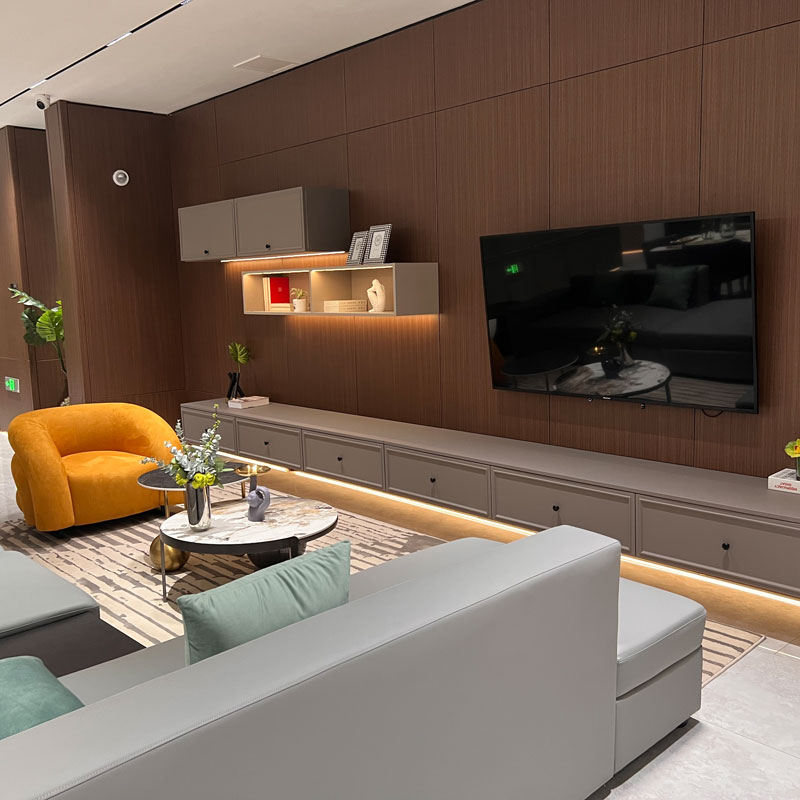PVC flydende tv-skab